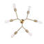 Lustre en laiton mat 6 lumières Jeiner-74890670