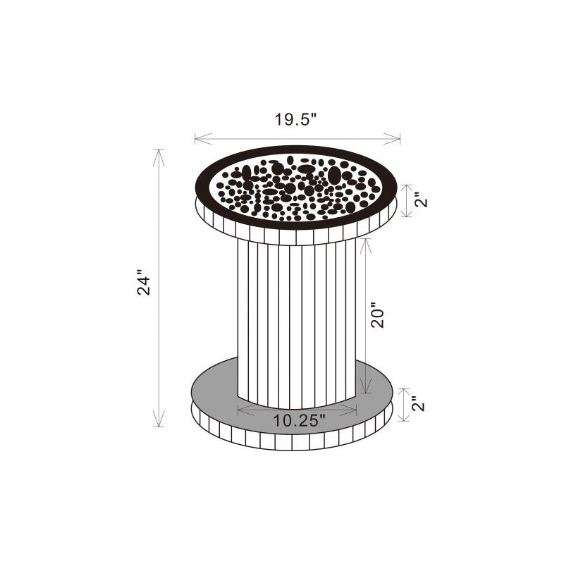 Table d'appoint Dorielle