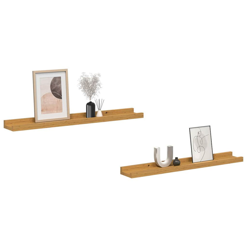 Floating Shelf, 3cm H x 60cm W x 9cm D, Beige