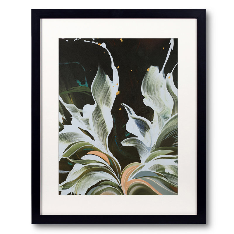Starlight Tonight Print by Novi Lim, Black Framed Paper, 30" H x 24" W