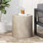 Table d'appoint d'extérieur en béton légère, durable et élégante pour le patio et le jardin