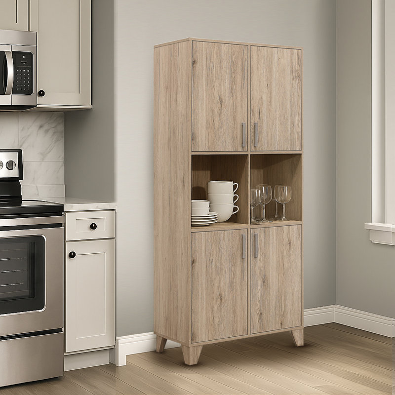 Laurentino 70.3" Kitchen Pantry