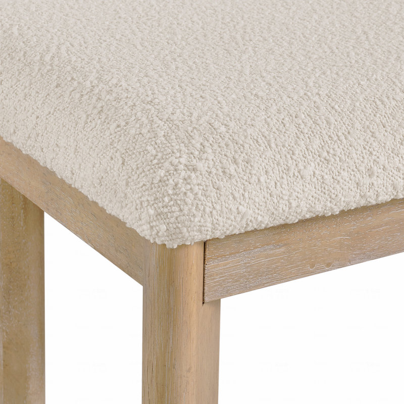 Banc rembourré pour salle à manger