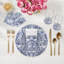 Serviettes de table en satin de coton Royal Delft William and Mary-50817812
