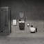 Ensemble de meuble-lavabo pour salle de bain 16 po pour petit espace, petit meuble-lavabo avec lavabo en céramique-120330158