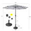 Parasol de marché 8 pi 9 po Nicolet