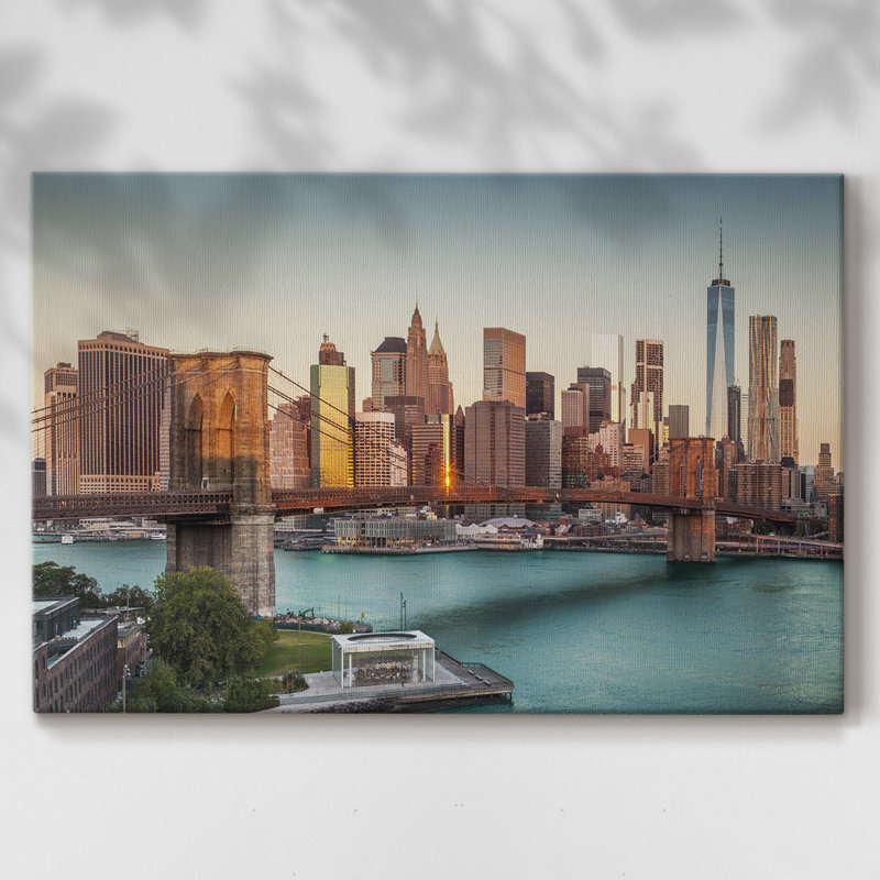 Lower Manhattan - Cavas enveloppés de galerie, 40 x 60