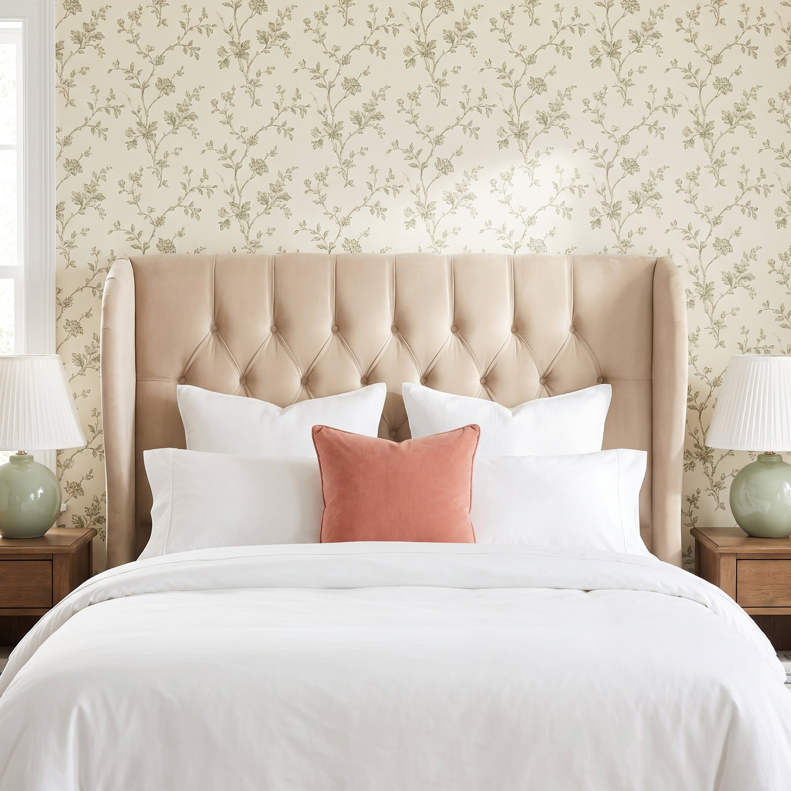 Baynard Upholstered Headboard, Queen