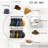 Wall-Mounted Hat Organizer, 20-Cap Baseball Hat Storage Rack