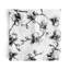 Black Orchid Linen Square Napkins