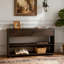 Console avec tiroirs et tablettes, consoles avec rangement pour le vestibule-1148684099