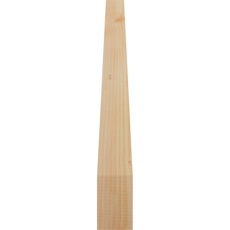 Attelle de genou lisse traditionnelle, l 3 1/2 po x P 26 po x H 30 po, sapin Douglas, H 30 po x l 3,5 po x P 26 po