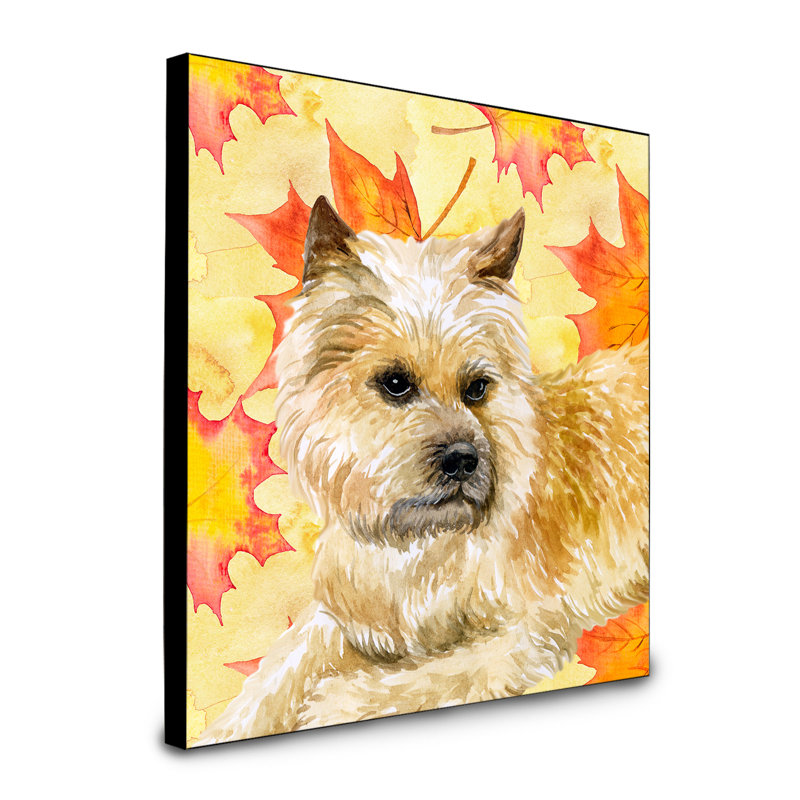 Panneau mural d’art Cannes, Cairn terrier