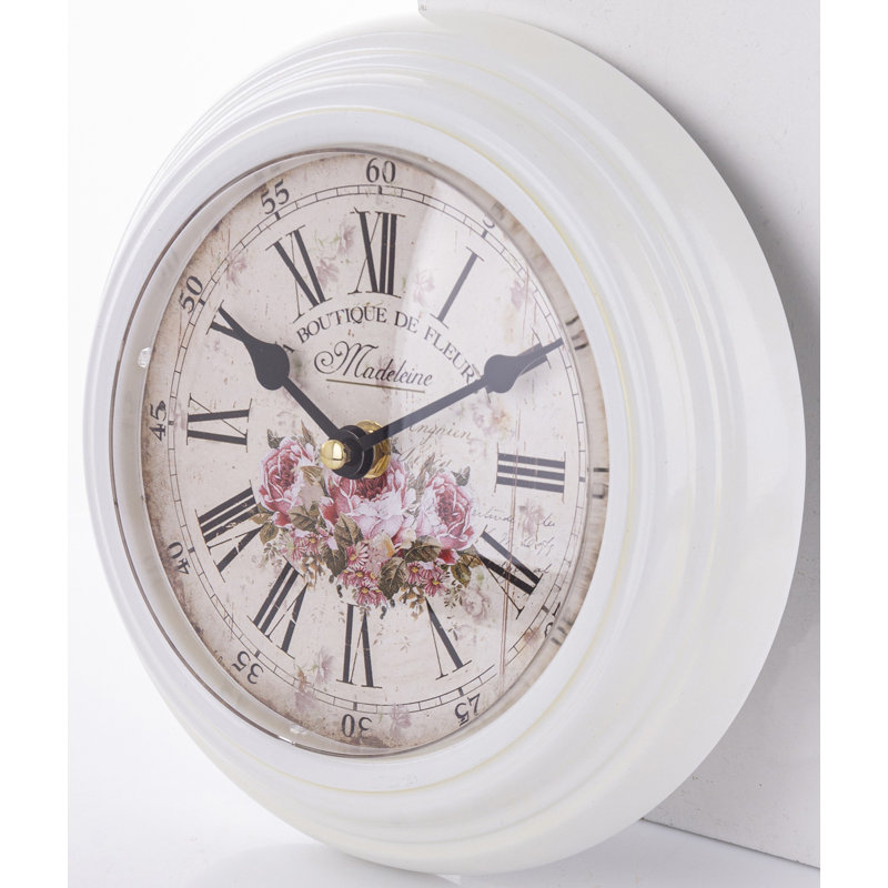 Angela Metal Wall Clock
