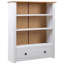 Maloney 110 cm H x 80 cm W Solid Wood Standard Bookcase-971195596