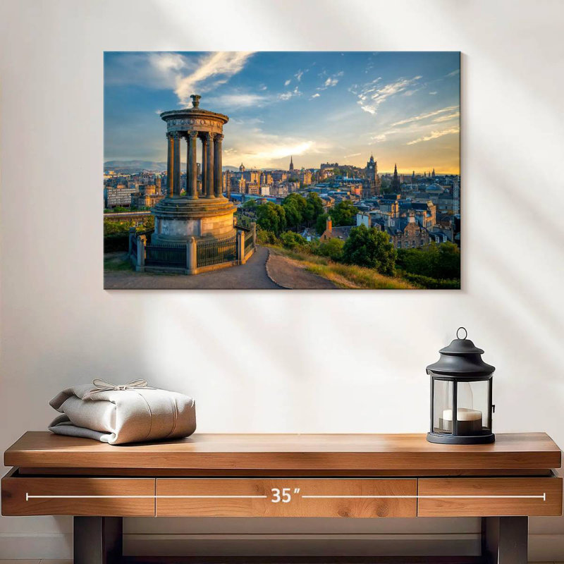 Lilie Edinburgh de Calton Hill, H 16 po x l 24 po