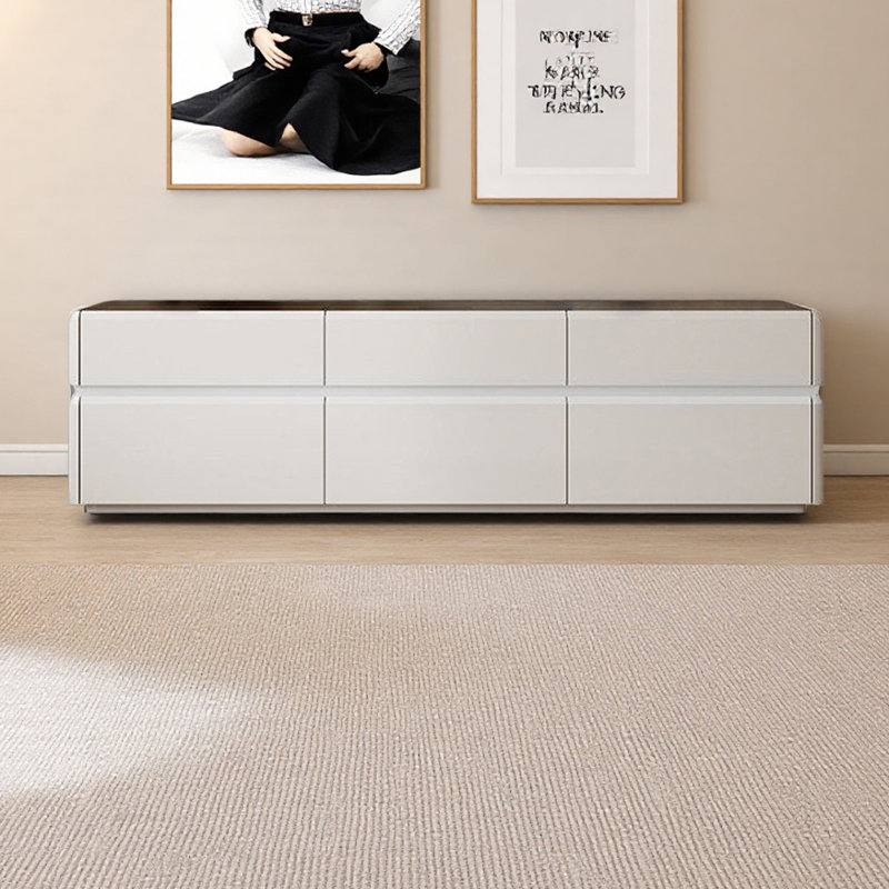 Meuble télé de luxe moderne et minimaliste, H 23,62 po x L 70,86 po x l 15,74 po
