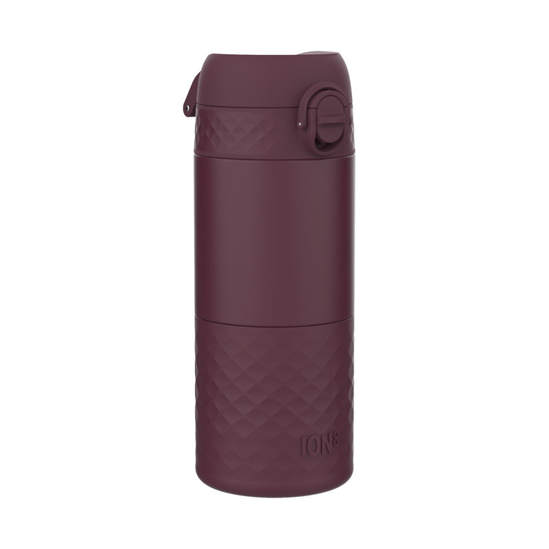 Ion8 Vacuum Insulated Stainless Steel Travel Mug, Blackberry