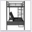 Twin Over Full Metal Bunk Bed, Multi-Function