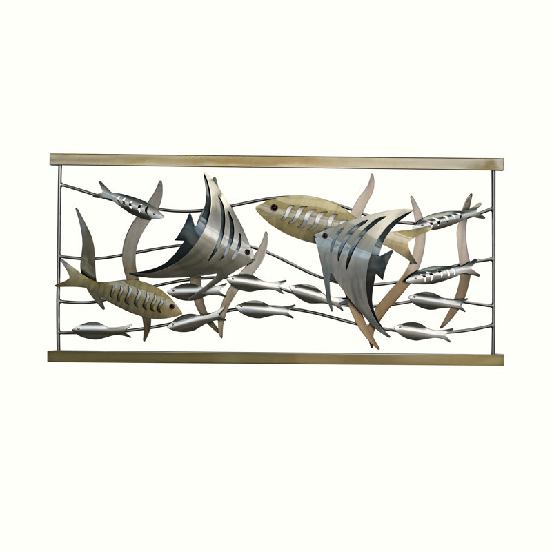 Handmade Coastal Nautical & Beach Wall Decor on Metal