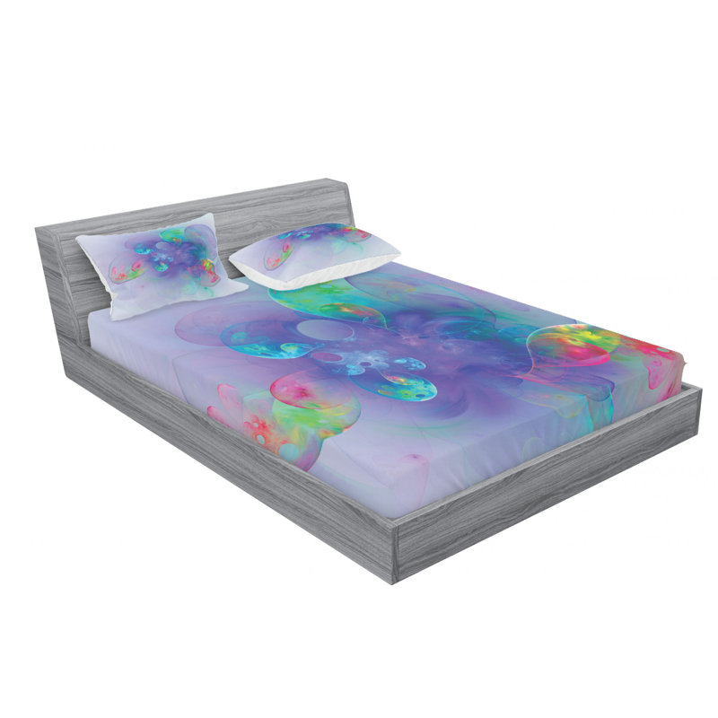 Microfiber Sheet Set, Full Sheet Set with Fitted Sheet