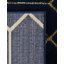 Tapis bleu marine et doré Glam-86615377
