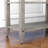 Grey Farmhouse End Table, 3 Tier Rustic Side Table