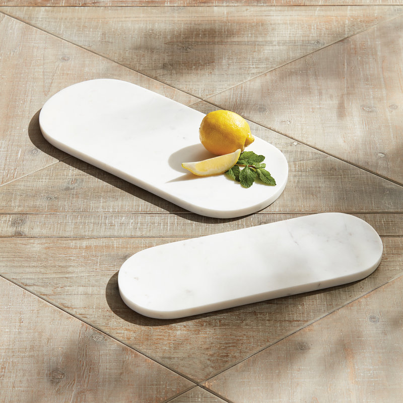 Marble Oval Decorative Tray