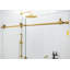 Eclipse 68 - 72 in. x 78 in. Fully Frameless Sliding Shower Door-315444169