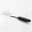 Spatule à poisson en acier inoxydable 304, spatule à poignée ergonomique antidérapante, noire