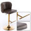 Marlone Swivel Adjustable Height Bar Stool-84694341-84694343