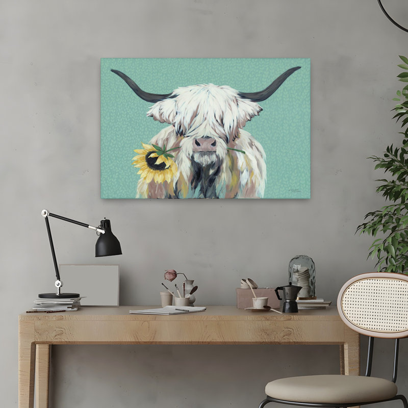 Vache Eloise, H 16 po x l 24 po