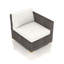 Chaise de terrasse avec coussins Sunbrella Marfik-1058988923