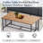 Timberloft 42" Rectangle Patio Coffee Table-1682690745