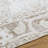 Our PNW Home x Livabliss Machine Washable Oriental Boho Cream Light Brown Area Rug-2042922571