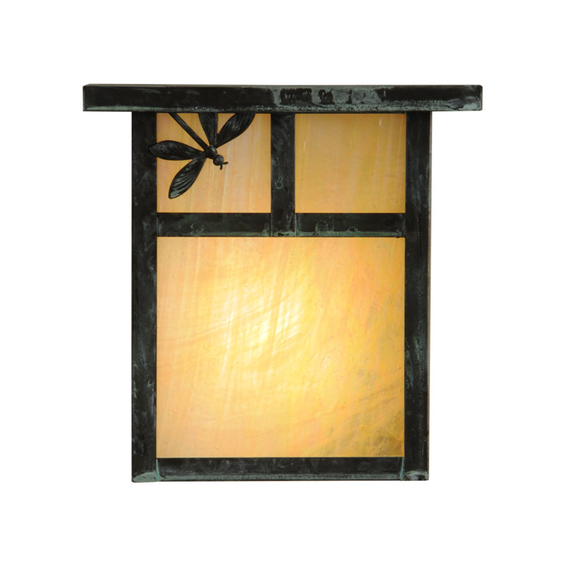 Luminaire d'extérieur à cloison Hyde Park, H 8 po x l 8 po x P 5,75 po