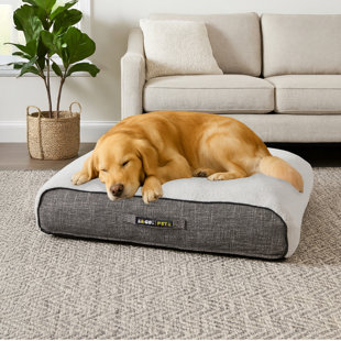 Fable Faux Fur and Chenille Dog Bed