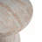 Outdoor Travertine Lightweight Concrete Side Table