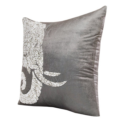Polyester Blend Throw Square Pillow Cover