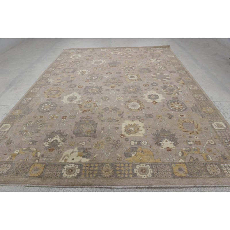 Tapis contemporain noué à la main Dover