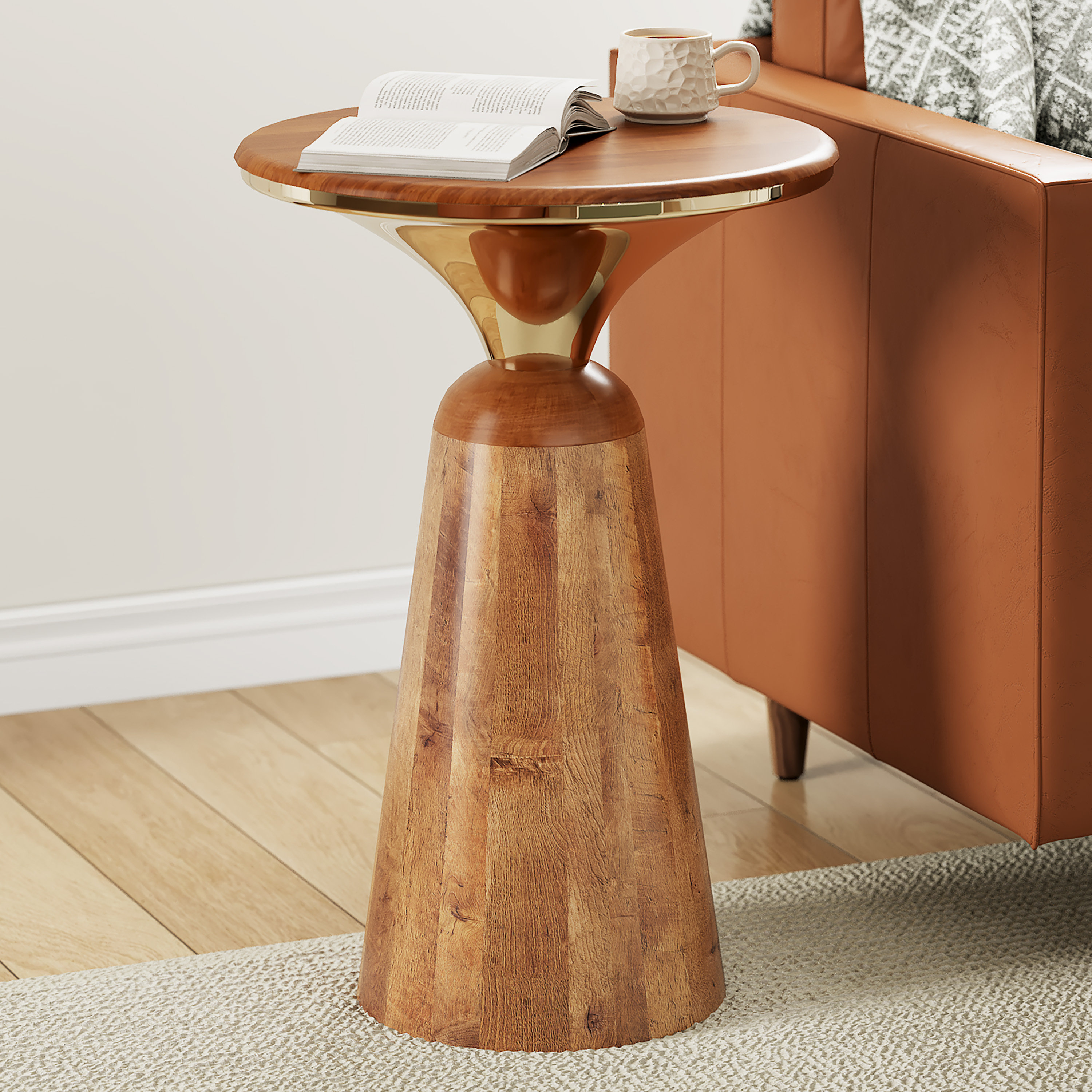 Wayfair Round End Table: Stylish & Functional Accent Pieces for Your Home