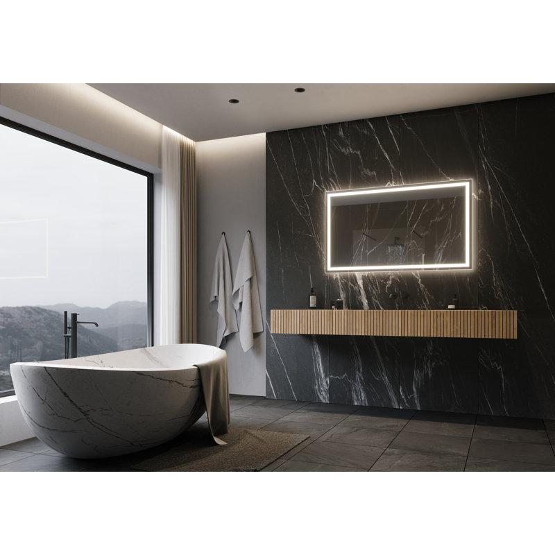 Harmony Wall Mirror, 6000K, 28" H x 48" W