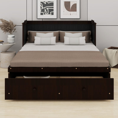Murphy Bed With USB Port And A Large Drawer