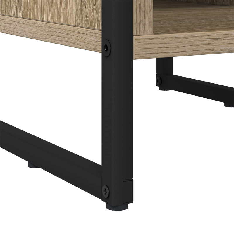 39.5cm W Manufactured Wood Bedside Table, Sonoma