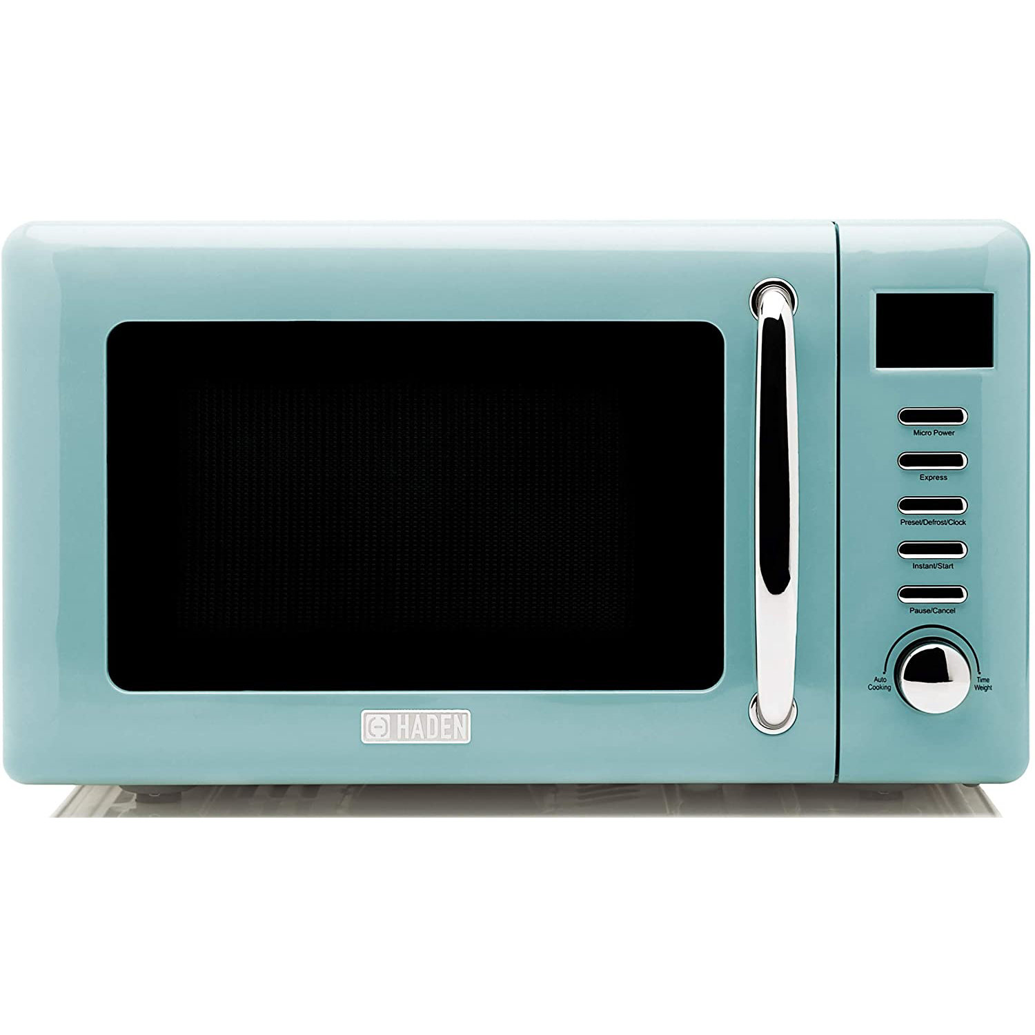 Galanz 0.9 cu. ft. 900-Watt Retro Countertop Microwave in Blue