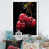 White Single Picture Framed