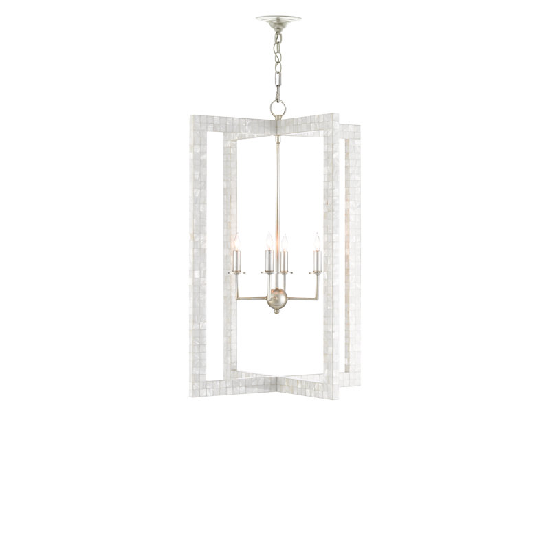 Lustre rectangulaire à 4 lumières Arietta