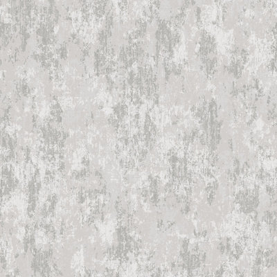 Aamari Collection Metallic Concrete 10.05m x 53cm Wallpaper Roll
