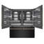 ZLINE Autograph 72 in. Black Stainless Refrigerator w/ Gray and Bronze Accents-1853992537