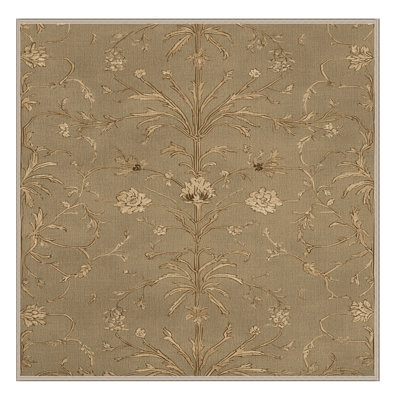 Machine Washable French Beige Area Rug